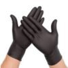Black Nitrile Disposable Gloves - Image 2
