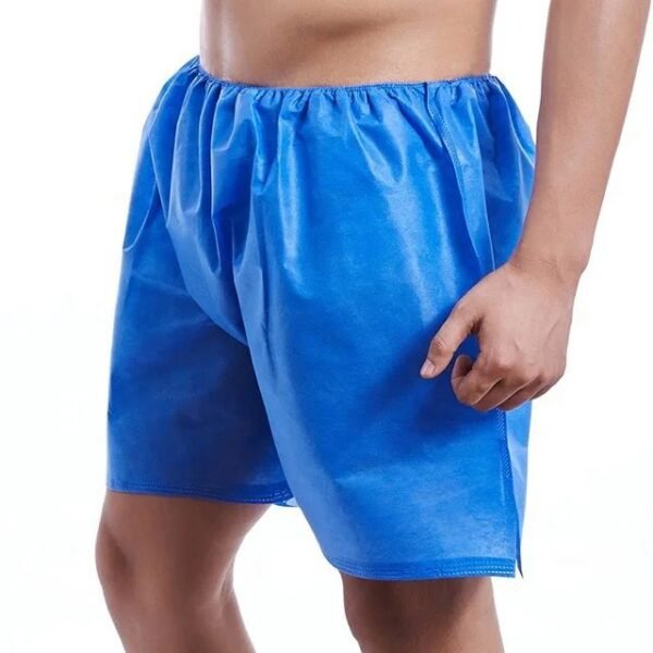 Professional disposable men's boxer shorts for spa treatments