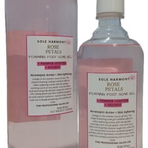 Sole Harmony Foaming Liquid Hand & Foot Soak – Rose Petal