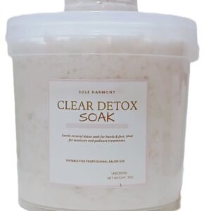Clear Detox Foot Soak – Unscented Professional Mineral Bath