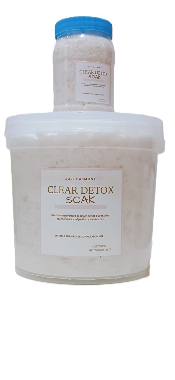 Clear Detox Foot Soak – Unscented Professional Mineral Bath