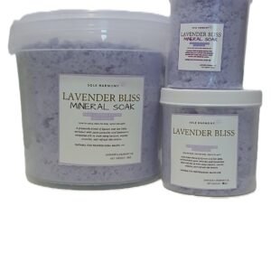 Lavender Bliss Mineral Soak for Hands, Feet & Body