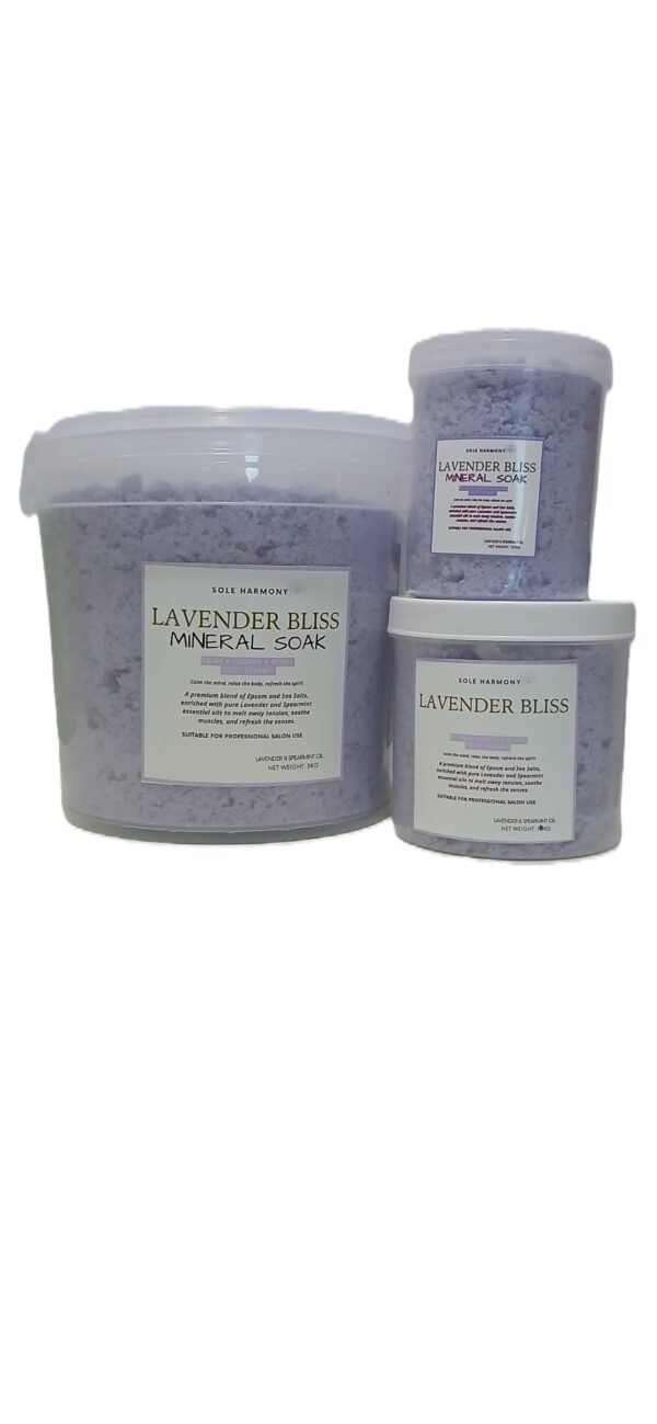 Lavender Bliss Mineral Soak for Hands, Feet & Body