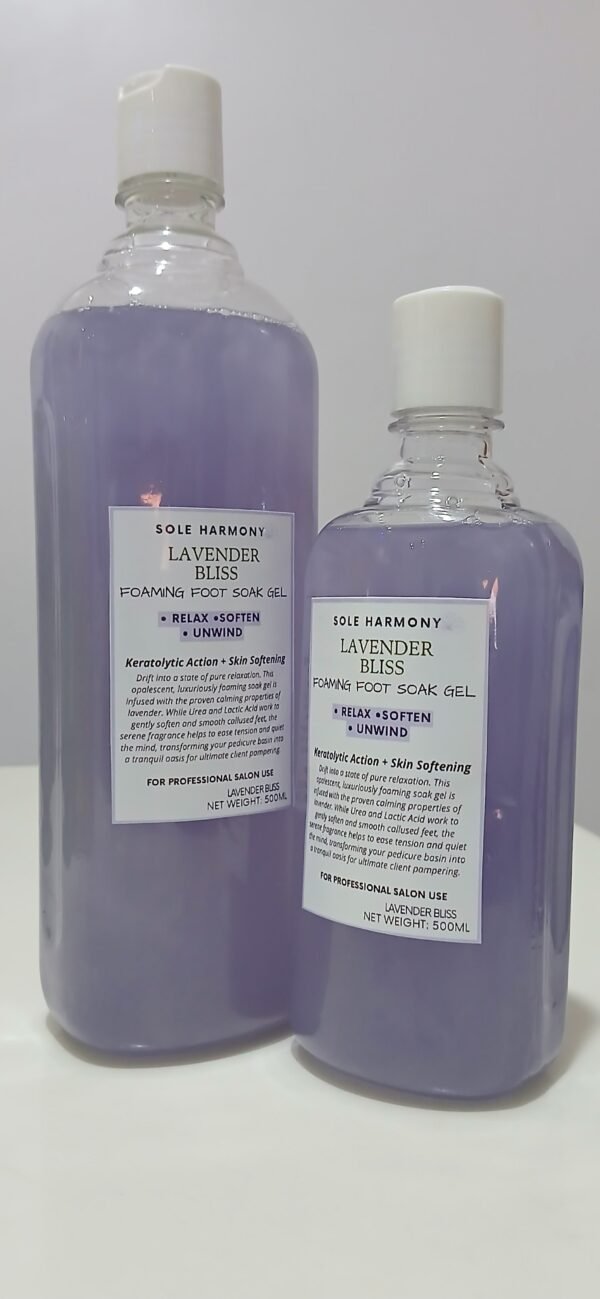 Sole Harmony Foaming Liquid Hand and Foot Soak – Lavender