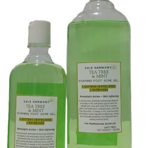 Sole Harmony Tea Tree Mint antibacterial foaming foot soak - IHB Supplies Nigeria